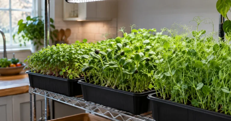 How to Grow Microgreens at Home: Tray to Harvest in 2 Weeks